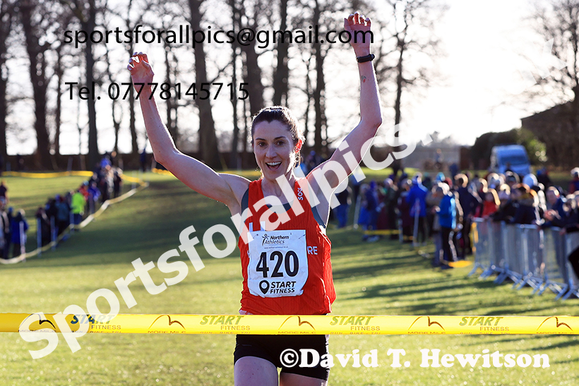 Senior womens 2025 Northern Cross Country Champs, Tatton Park, Knutsford, Cheshire. Photo: David T. Hewitson/Sports for All Pics